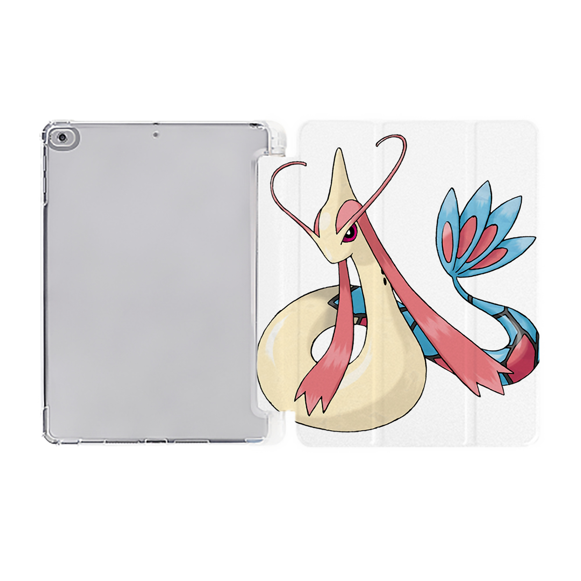 （画像用） ポケットモンスター Pokémon IPad ケース ペン収納付き 三つ折りスタンド PUレザー×シリコン 対応機種9.5/10.5/10.9インチ